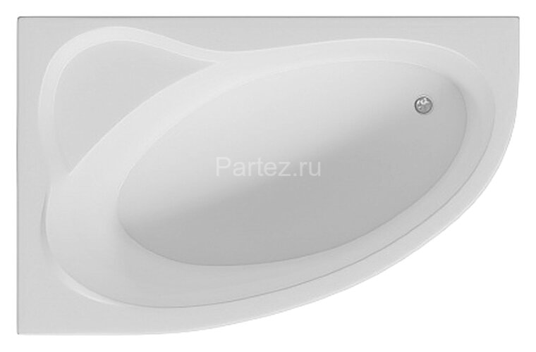 Ванна акриловая AZARIO LAURA асимметричная 170*110 см левая (AV.0052170)