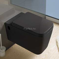 Унитаз подвесной MELANA MLN-B2370B (черный)