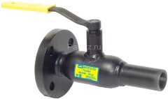 Кран шаровой стальной 11с34п Dу 65/50 Pу25 с-ф