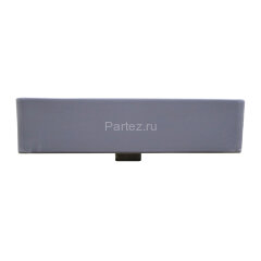 Раковина-чаша Creo Ceramique 500х350х120 накладная, прямоугольная, керамика, серый матовый (PU3500SG
