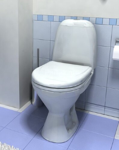 Унитаз-компакт Santek Римини напольный, белый (1.WH50.1.523)