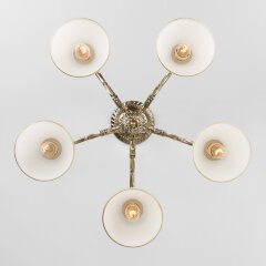 Потолочная люстра Eurosvet 60106/5 античная бронза