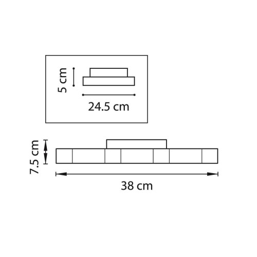 Потолочный светильник Lightstar 750072