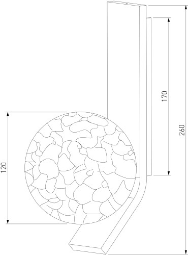 Бра Eurosvet 40019/1
