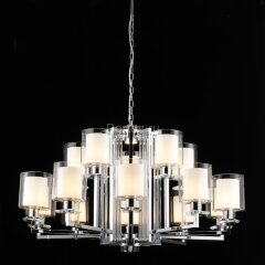 Подвесная люстра iLamp RM6201-10+5 CR+CL