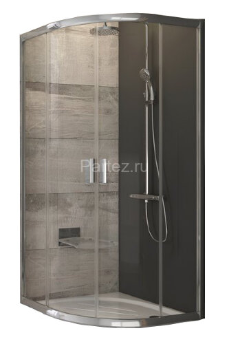 Душевой уголок Ravak Blix BLCP4-80, профиль хром, стекло прозрачное