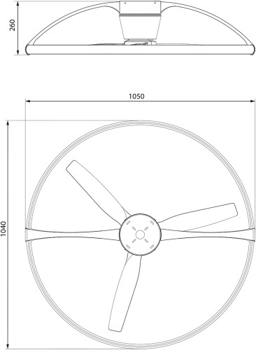 Потолочная люстра Mantra 7531