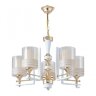 Подвесная люстра Arte Milano 306087/5 Wh/Gd