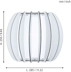 Настенный светильник Eglo 95609