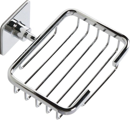 Мыльница Fixsen Square, Хром (FX-93109)