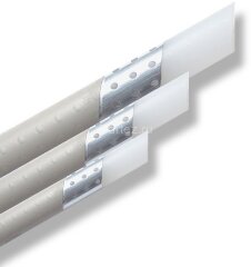 Труба PPR FIBER STABI PLUS S4 D90х10,1 Ekoplastik