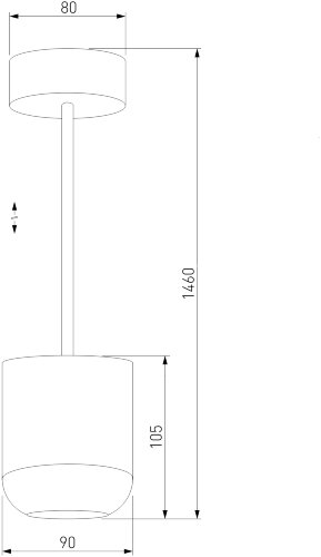 Подвесной светильник Elektrostandard 50249 LED