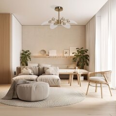 Потолочная люстра DeMarkt 632017807