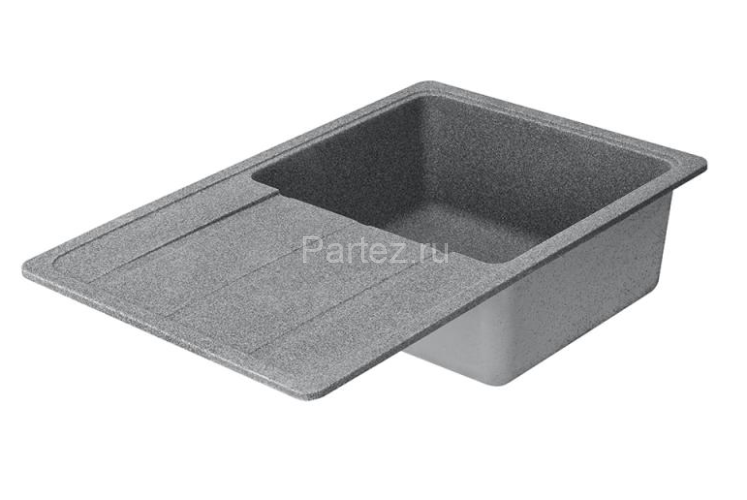 Кухонная мойка AQUATON Аманда, серая (1A712832AD230)