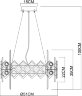 Подвесная люстра Arte Lamp A1039SP-10BK