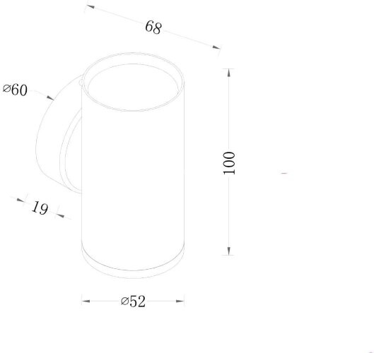 Настенный светильник Maytoni C068WL-01W