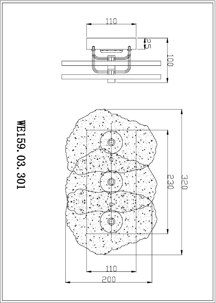 Настенный светильник Wertmark WE159.03.301