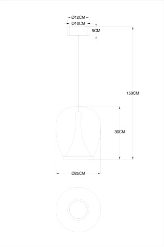 Подвесной светильник Divinare 5875/51 SP-20