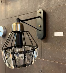 Бра Eurosvet 70075/1 черный