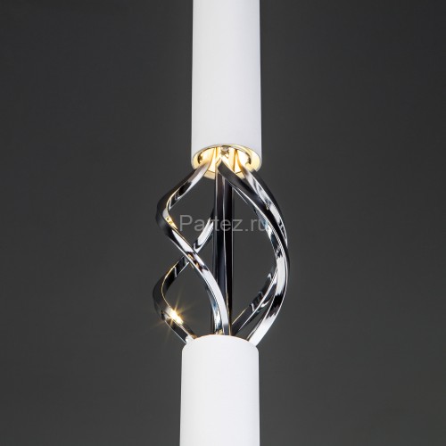 Подвесной светильник Eurosvet 50191/1 LED белый / хром