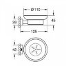 Мыльница Grohe Essentials Cube, Хром (40754001)