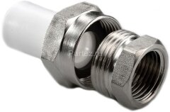 Муфта комбинированная разъемная PPR-ВР D25х3/4&quot; Ekoplastik