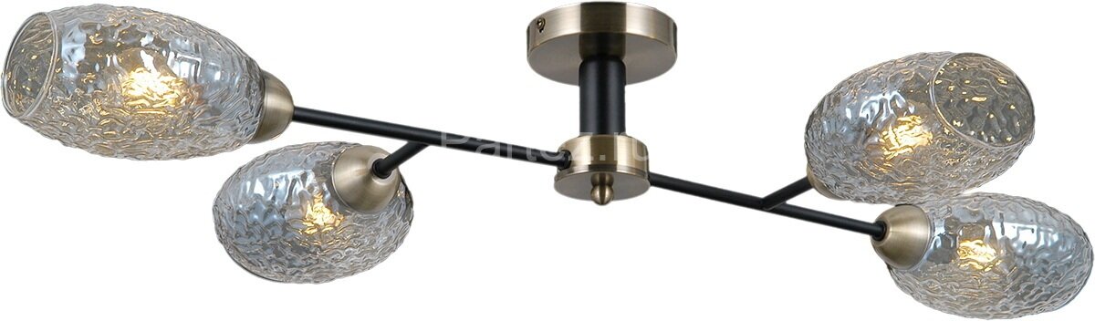 Потолочная люстра ILLUMICO IL0285-4CSQ-79 BK AB