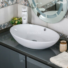 Накладная раковина melana mln-7686