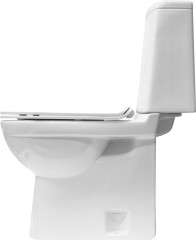 Унитаз-компакт Sanita Lux Next Slim напольный, с сиденьем микролифт, белый (WC.CC/Next/2-SlimDM/WHT.
