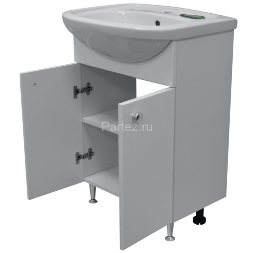 Комплект тумба Моника New 60 напольная 600х840х300 с раковиной Арго 60 (CS00076240)