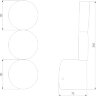 Настенный светильник Elektrostandard 40130/LED белый
