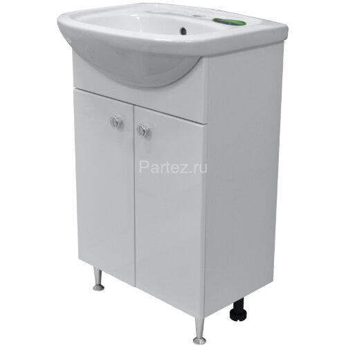 Комплект тумба Моника New 50 напольная 500х800х300 с раковиной Арго 50 (CS00076238)