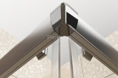 Душевая дверь Ravak Blix раздвижная 100х190, толщина полотна 6мм универсальная, цвет профиля белый