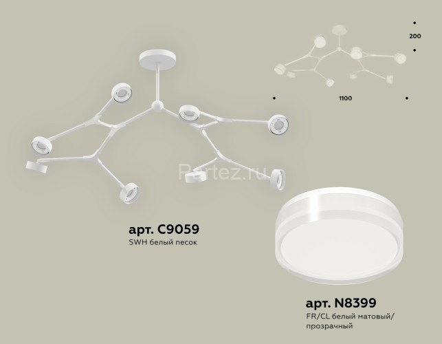 Потолочная люстра Ambrella XB9059250