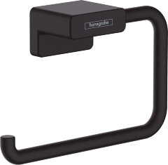 Держатель для туалетной бумаги открытый HANSGROHE AddStoris, чёрный матовый (41771670)
