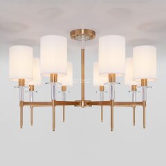 Потолочная люстра Eurosvet 60132/8 латунь