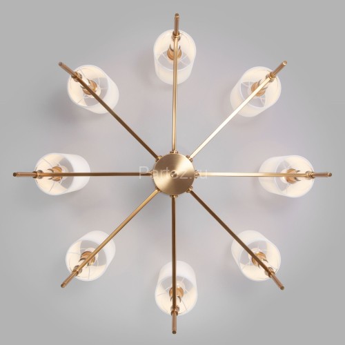 Потолочная люстра Eurosvet 60132/8 латунь