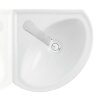 Раковина Sanita Веер 36, угловая, белая (VERSAWB01)