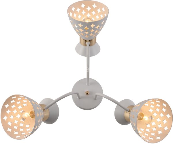 Потолочная люстра Reluce 01579-3.3-03 WH+FGD