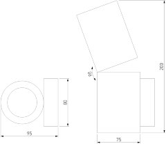 Настенный светильник Elektrostandard 40126/LED белый