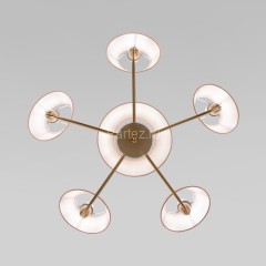 Подвесная люстра Eurosvet 60153/8 латунь