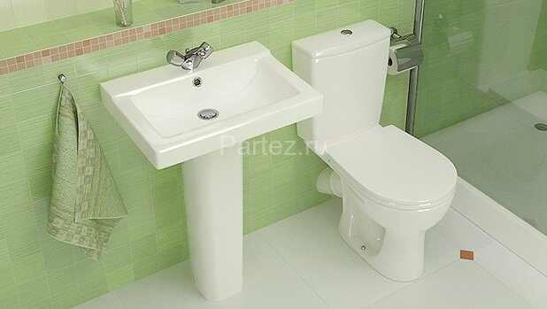 Раковина Santeri Орион 565 х 428, белая (1.3110.8.S00.11B.0)