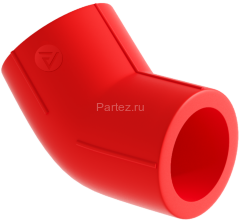 Отвод SLT BLOCKFIRE PP-R 45° 63 уголок