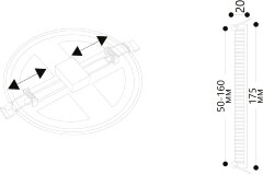 Потолочный светильник Arte Lamp A7975PL-1WH