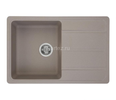 Кухонная мойка AQUATON Аманда, цвет серый шелк (1A712832AD250)