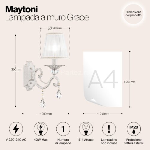 Бра Maytoni ARM247-01-G