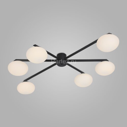 Потолочная люстра Eurosvet 70220/6 черный