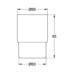 Стакан для зубных щеток Grohe Essentials стекло (40372001)