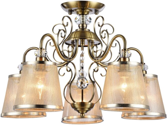 Потолочная люстра Freya FR2405-PL-05-BZ