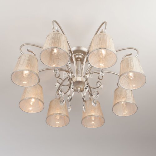 Потолочная люстра Eurosvet 60065/8 серебро